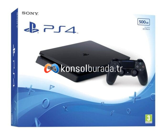 Sony Playstation 4 Slim 1 Tb - Türkçe Menü