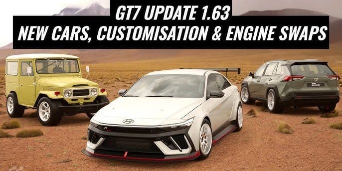 Gran Turismo 7 için1.63 güncellemesi bugün Çıktı