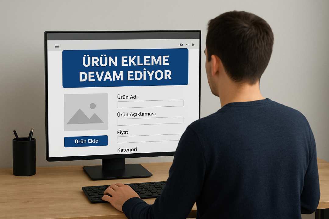 Ürün ekleme devam ediyor